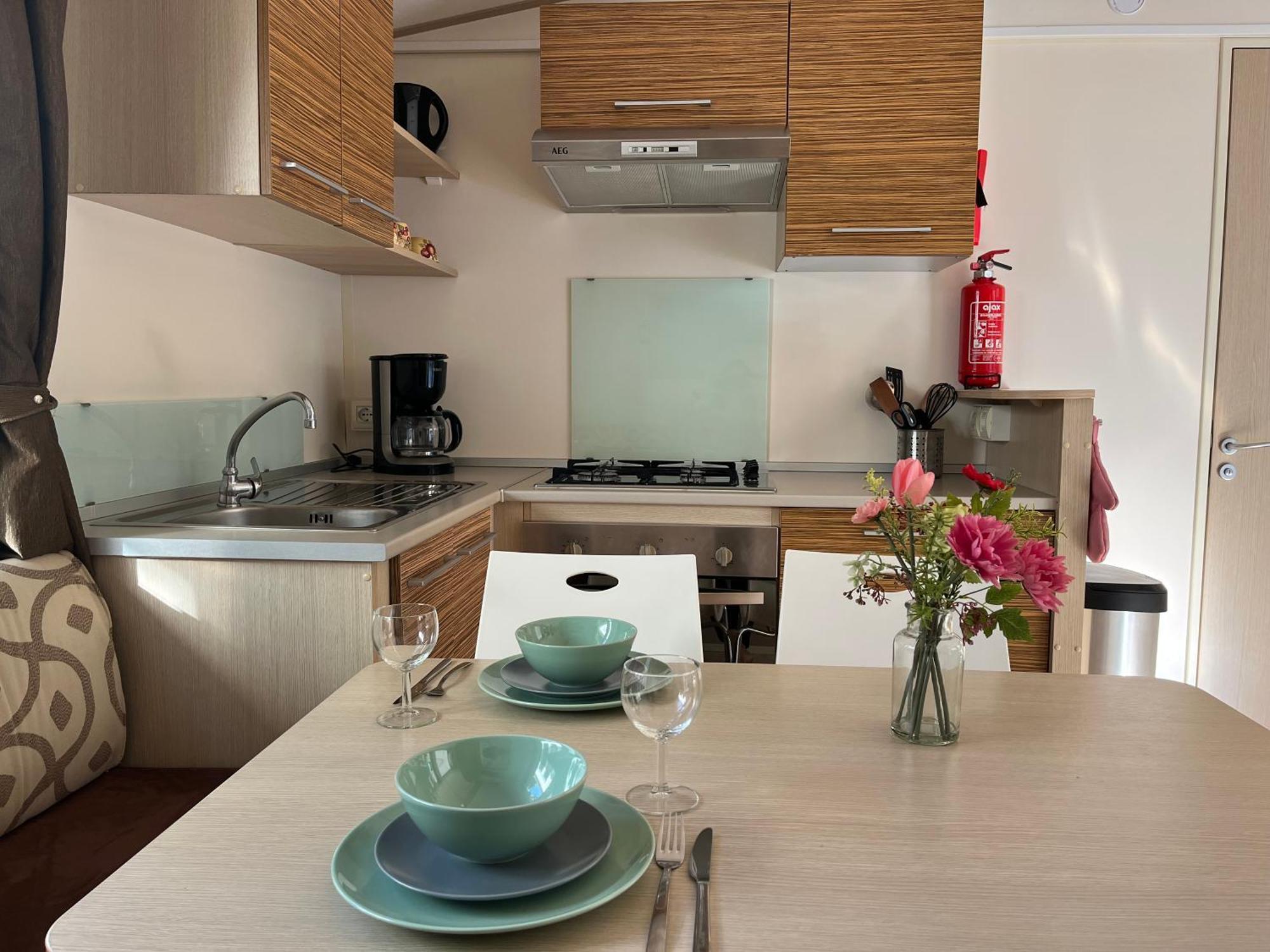 אמליה Chalet Camping River Italie Met 2 Slaapkamers מראה חיצוני תמונה
